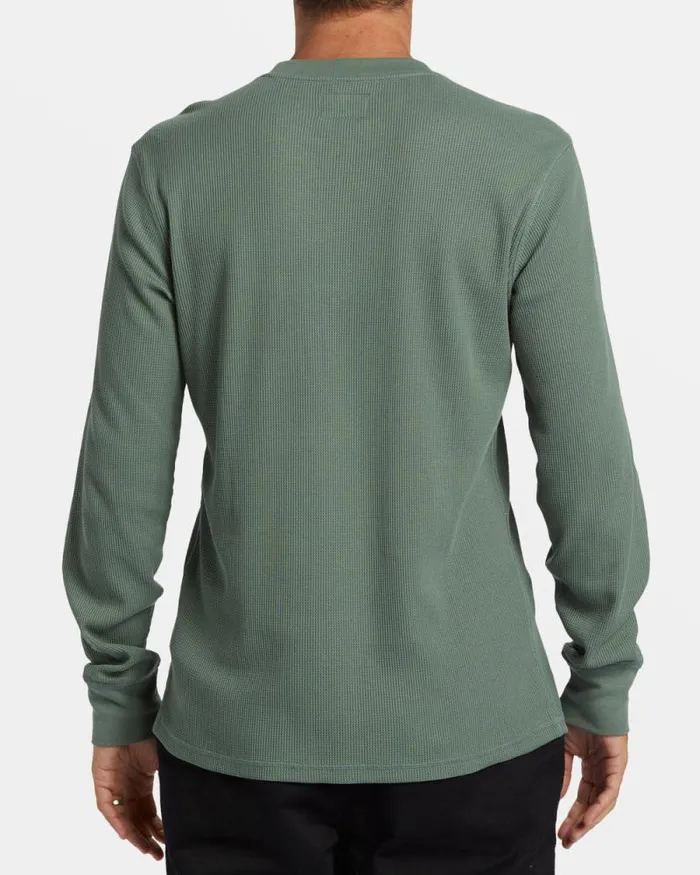 Billabong TShirts Essential Long Sleeve Thermal Top Fern 8211 Men