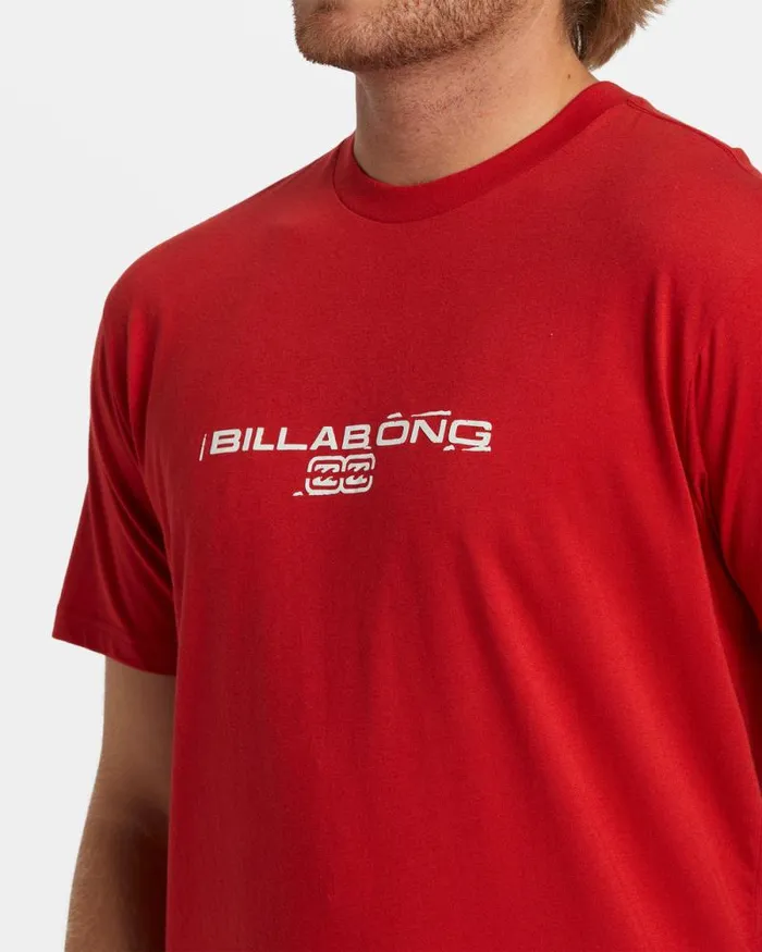 Billabong TShirts Nuclear TShirt Red 8211 Men Billabong TShirts Nuclear TShirt Red 8211 Men