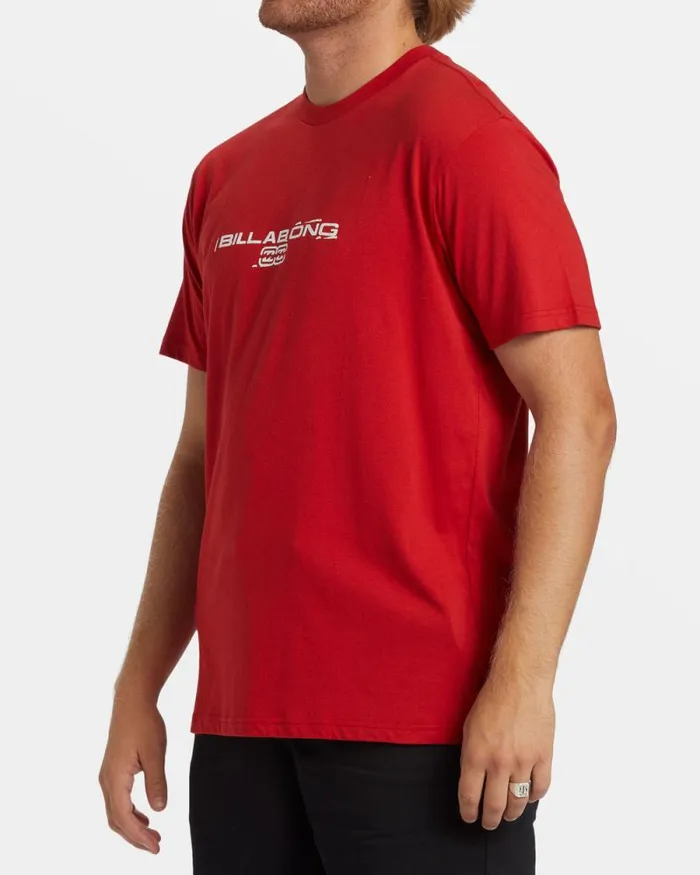 Billabong TShirts Nuclear TShirt Red 8211 Men Billabong TShirts Nuclear TShirt Red 8211 Men