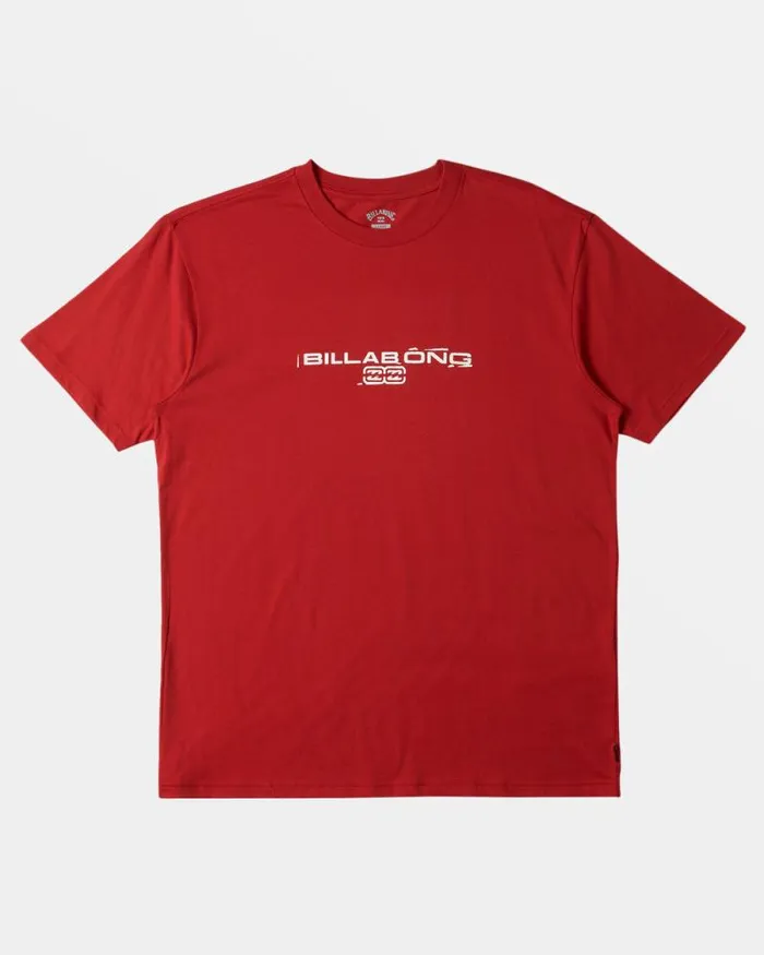 Billabong TShirts Nuclear TShirt Red 8211 Men Billabong TShirts Nuclear TShirt Red 8211 Men