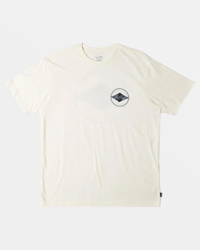 Billabong TShirts Rotor Diamond TShirt Off White 8211 Men