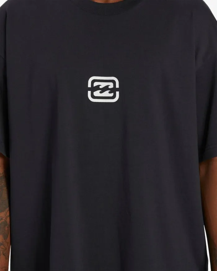Billabong Wave Washed Essentials Bracket Wave OG TShirt Washed Black 8211 Men Billabong Wave Washed Essentials Bracket Wave OG TShirt Washed Black 8211 Men