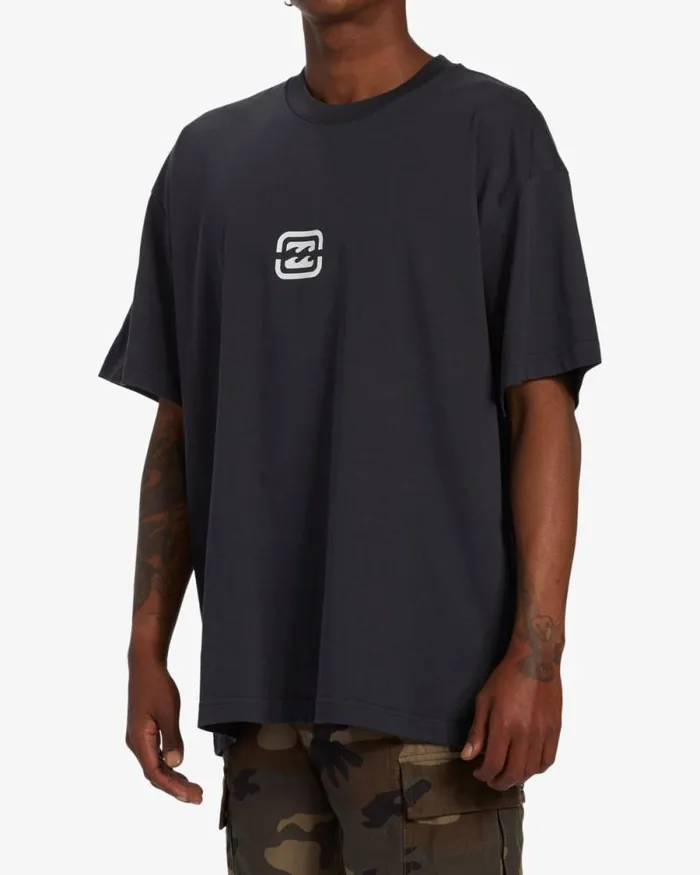 Billabong Wave Washed Essentials Bracket Wave OG TShirt Washed Black 8211 Men Billabong Wave Washed Essentials Bracket Wave OG TShirt Washed Black 8211 Men