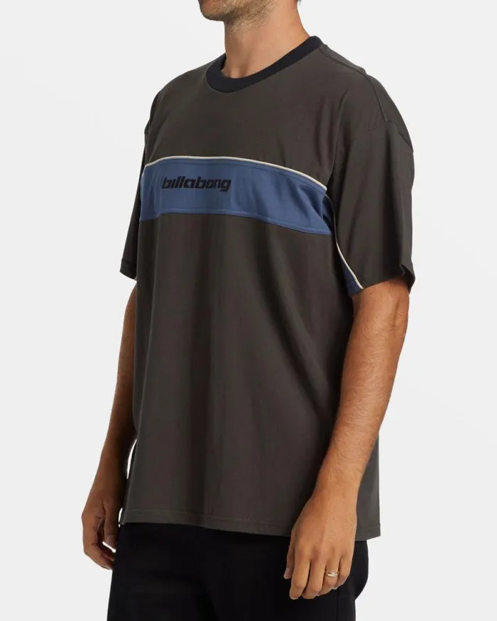 Billabong Wave Washed Essentials Precision Tshirt Raven 8211 Men Billabong Wave Washed Essentials Precision Tshirt Raven 8211 Men