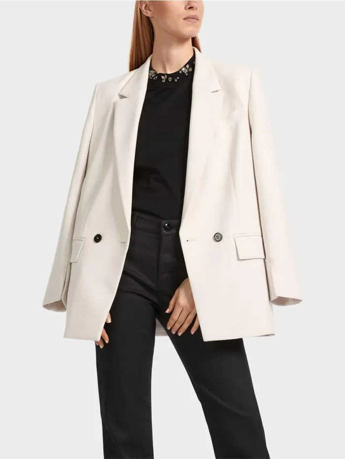 Blazer Damen Marc Cain Klassischer Blazer Smoke