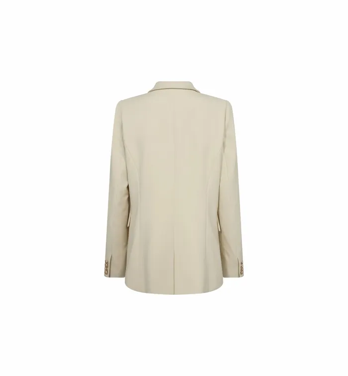 Blazers MOS MOSH Women MMBabeth Lunie Blazer Ecru Blazers MOS MOSH Women MMBabeth Lunie Blazer Ecru