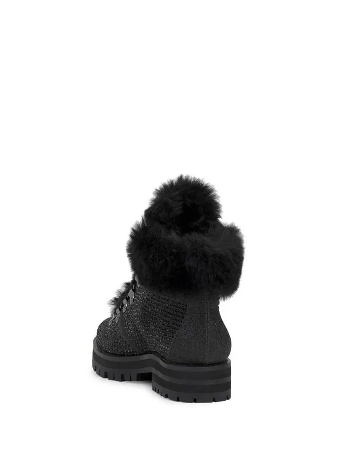 Boots and Booties Shoes Jessica Simpson Norina Combat Bootie In Black