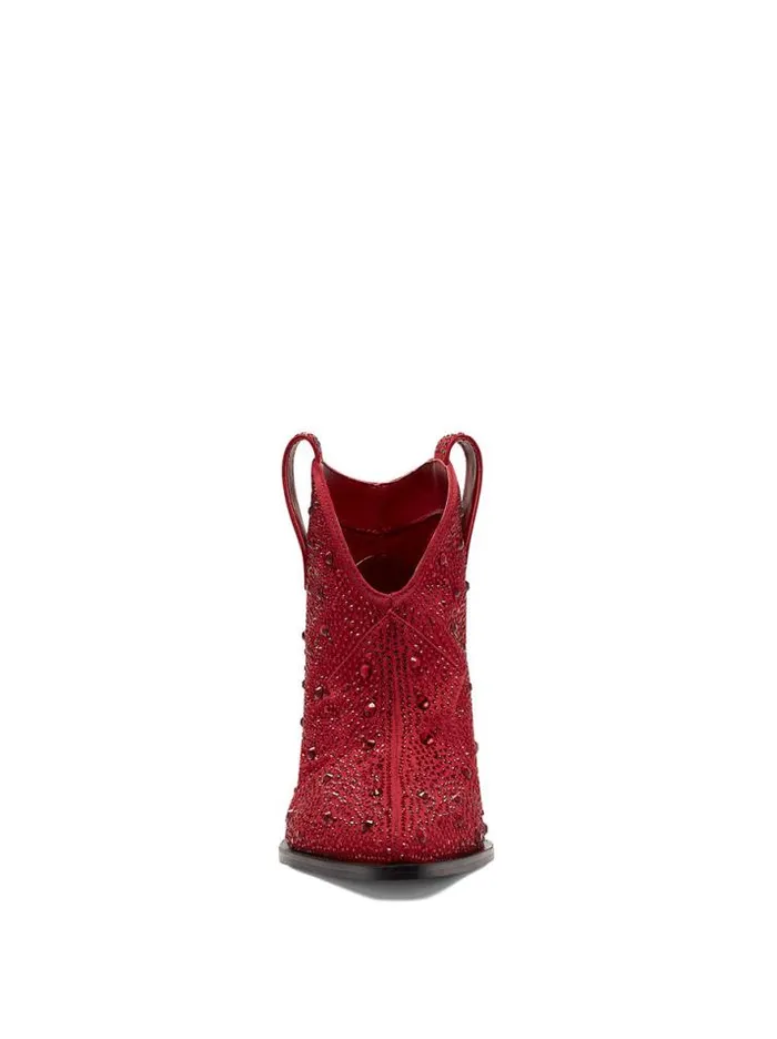 Boots and Booties Shoes Jessica Simpson Zadie Bootie In Red Crystal