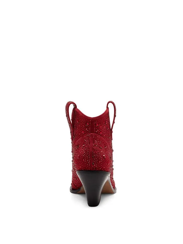 Boots and Booties Shoes Jessica Simpson Zadie Bootie In Red Crystal
