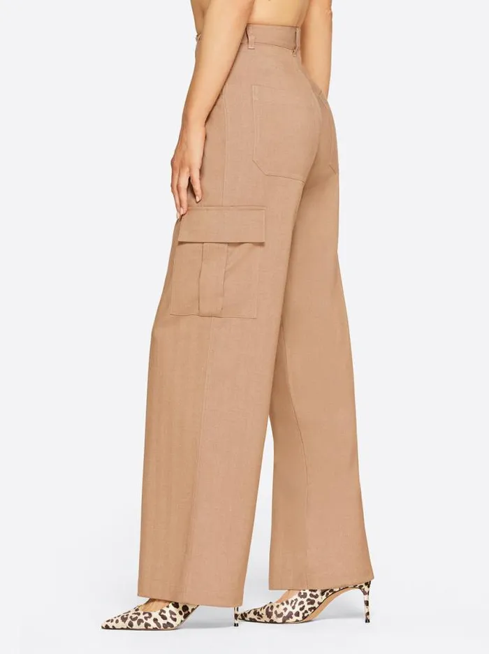 Bottoms Clothing Jessica Simpson Jenna Cargo Pants In Brownie