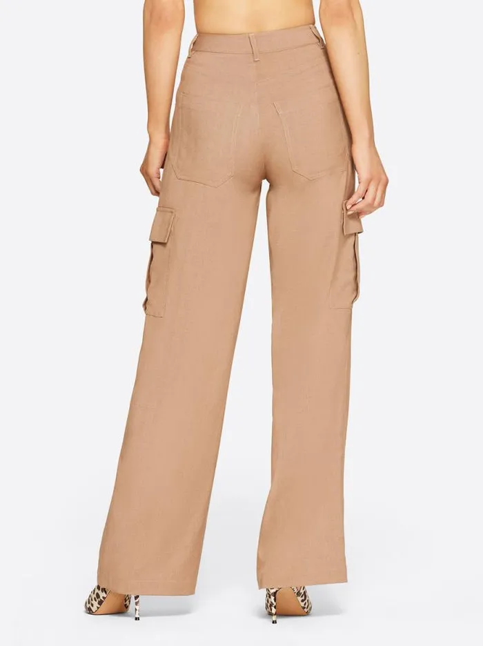 Bottoms Clothing Jessica Simpson Jenna Cargo Pants In Brownie