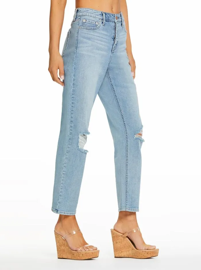 Bottoms Clothing Jessica Simpson Throwback Straight Jeans In Feel The Love