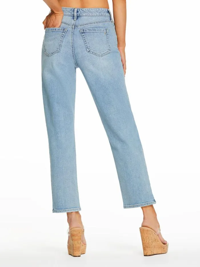 Bottoms Clothing Jessica Simpson Throwback Straight Jeans In Feel The Love
