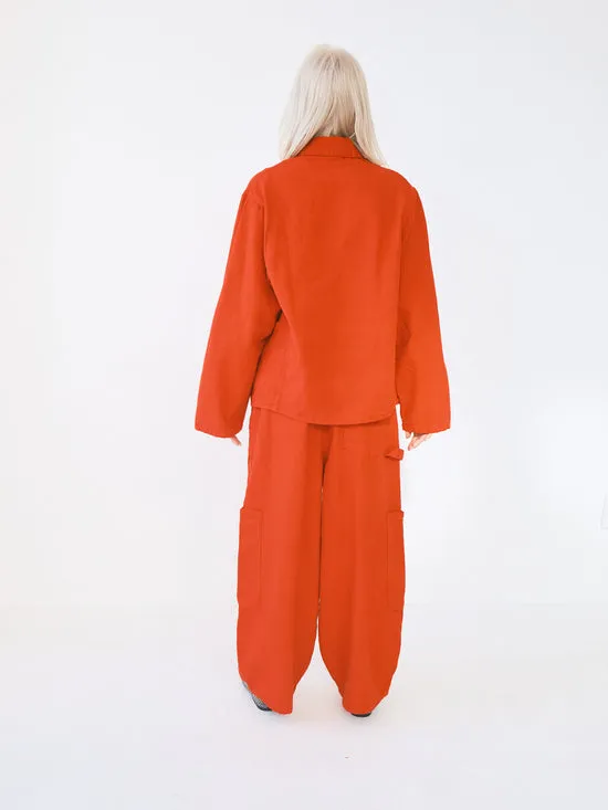 Bottoms Lisa Says Gah Women Chef Pant Tomato