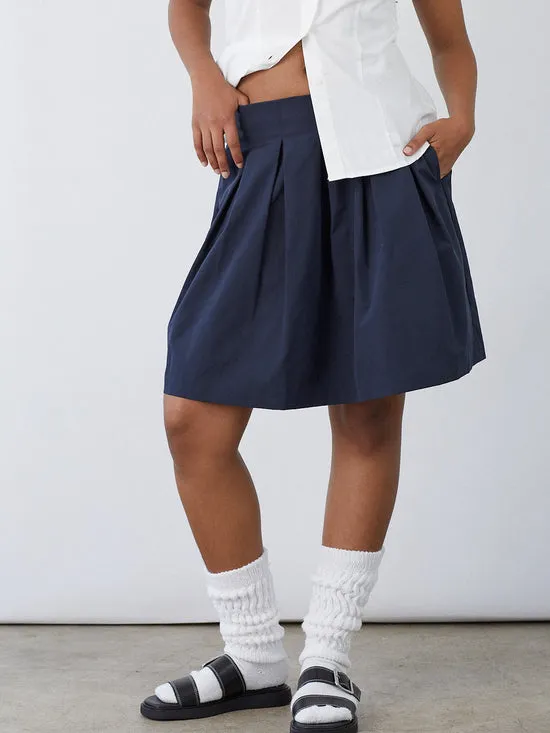 Bottoms Lisa Says Gah Women Luna Skirt Navy