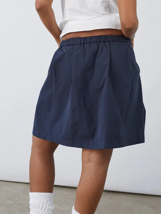 Bottoms Lisa Says Gah Women Luna Skirt Navy