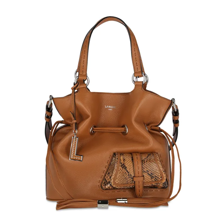 Bucket Bag Camel Women Lancel Shoulder Bags
