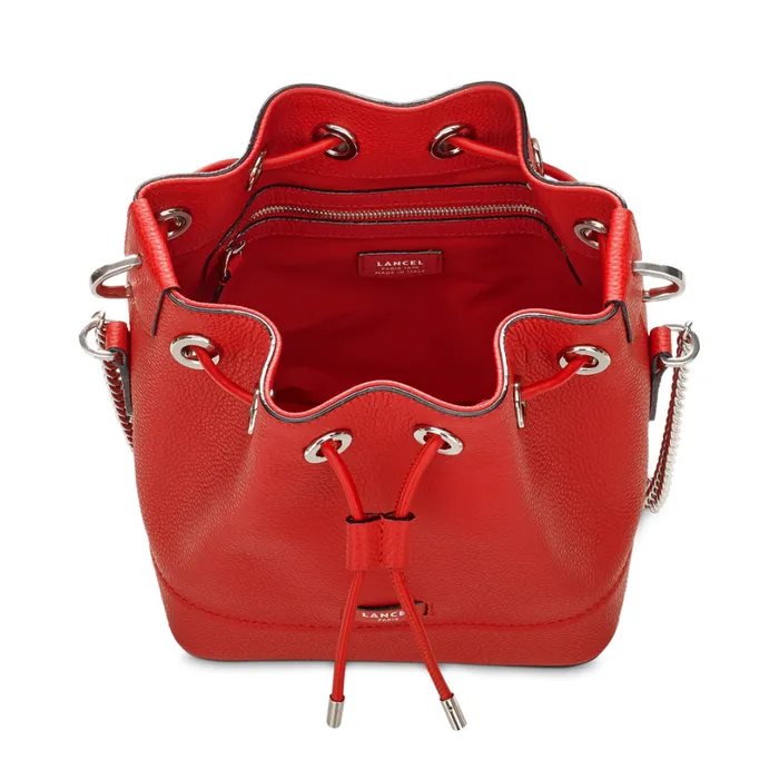 Bucket Bag Red Women Lancel Hand Bags Bucket Bag Red Women Lancel Hand Bags