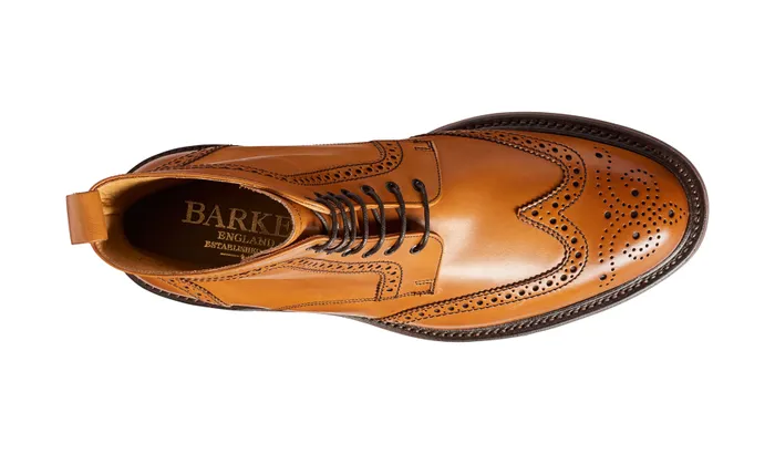 Calder 8211 Cedar Calf Men Barker Shoes Mens Boots