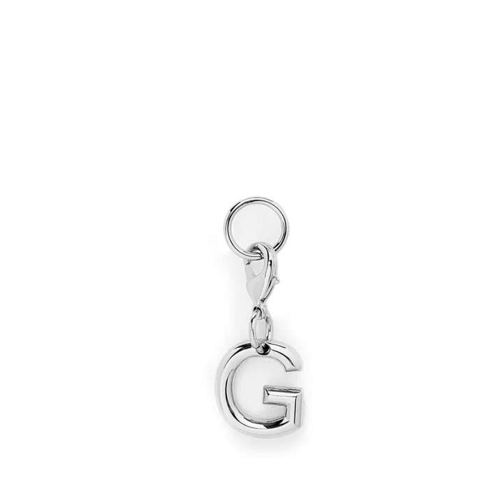 Charm Letter G Silver Color Women Lancel Key Ring