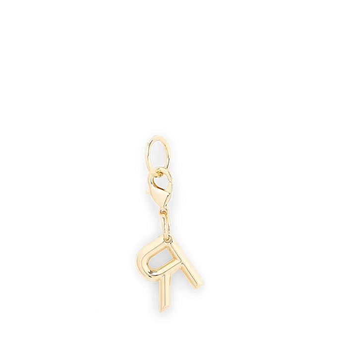 Charm Letter R Gold Color Women Lancel Key Ring Charm Letter R Gold Color Women Lancel Key Ring