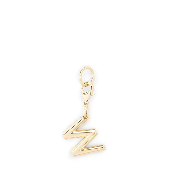 Charm Letter W Gold Color Women Lancel Charms
