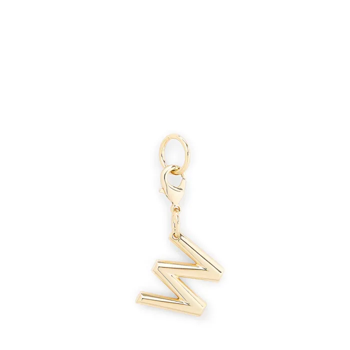 Charm Letter W Gold Color Women Lancel Charms Charm Letter W Gold Color Women Lancel Charms