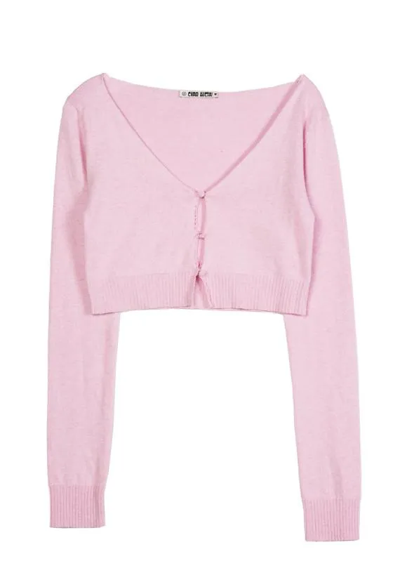 Ciao Lucia Cardigans Estela Cardigan Camellia 8211 Women