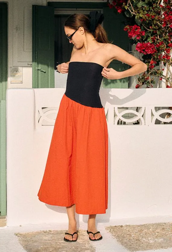 Ciao Lucia Long Dresses Tadeo Dress Rosso 8211 Women