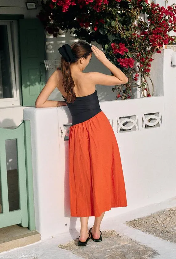 Ciao Lucia Long Dresses Tadeo Dress Rosso 8211 Women