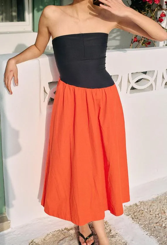 Ciao Lucia Long Dresses Tadeo Dress Rosso 8211 Women