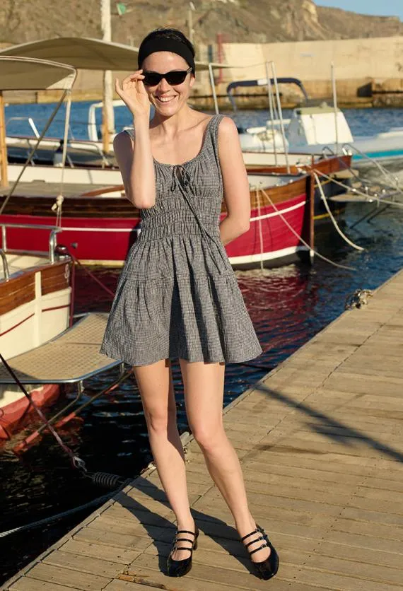 Ciao Lucia Mini Dresses Gianluca Dress Check 8211 Women