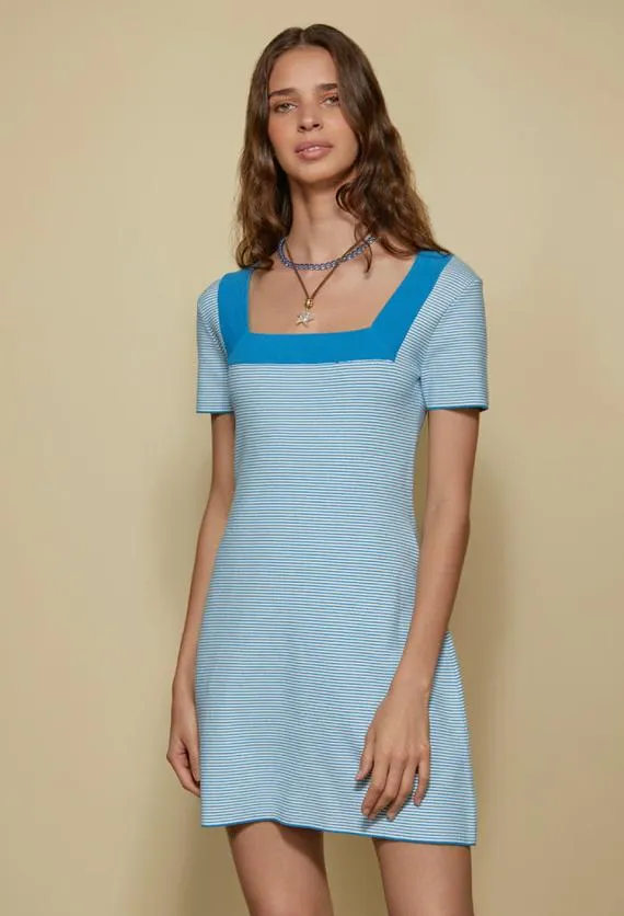 Ciao Lucia Mini Dresses Sigrid Dress Sail 8211 Women
