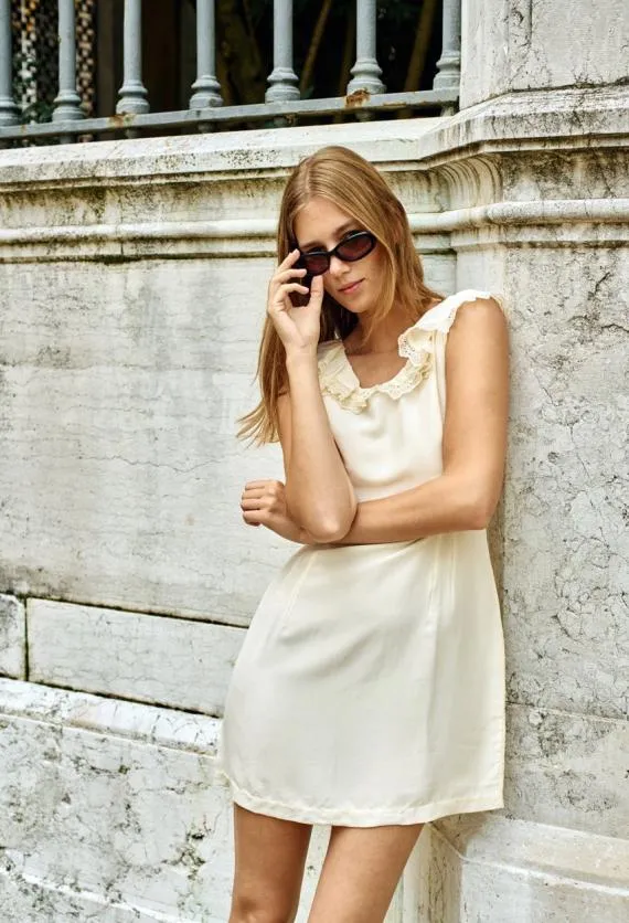 Ciao Lucia Mini Dresses Sophie Dress Ivory PreOrder 8211 Women
