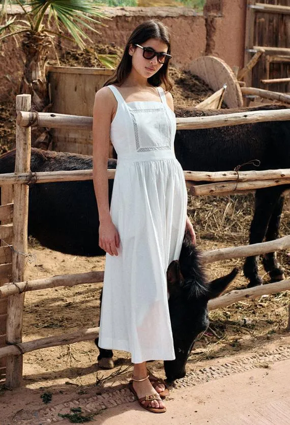 Ciao Lucia White Dresses Freja Dress White 8211 Women