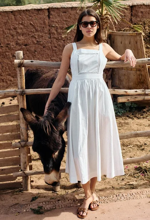 Ciao Lucia White Dresses Freja Dress White 8211 Women