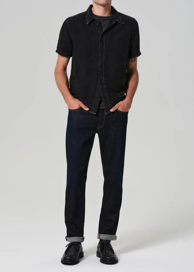 Citizens Of Humanity Adler Slim Cashmere Denim In Falcon Men Jeans