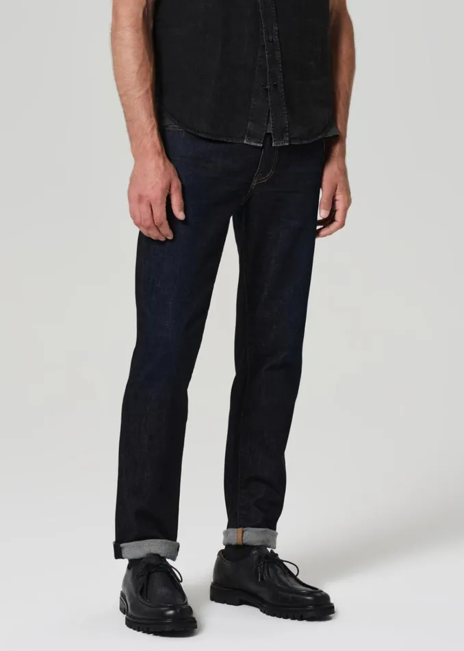 Citizens Of Humanity Adler Slim Cashmere Denim In Falcon Men Jeans