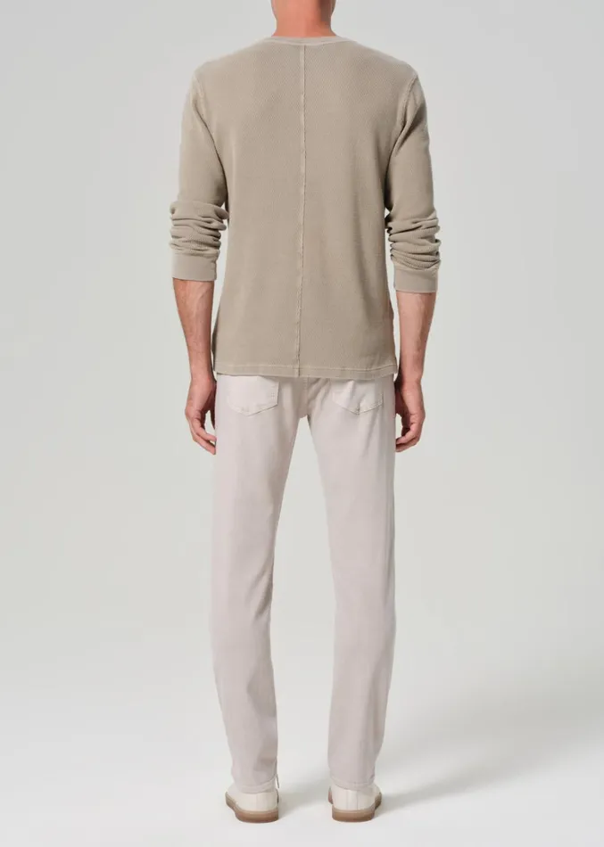Citizens Of Humanity Adler Slim Soft Weft In Gris Men Pants