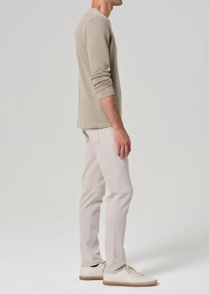 Citizens Of Humanity Adler Slim Soft Weft In Gris Men Pants