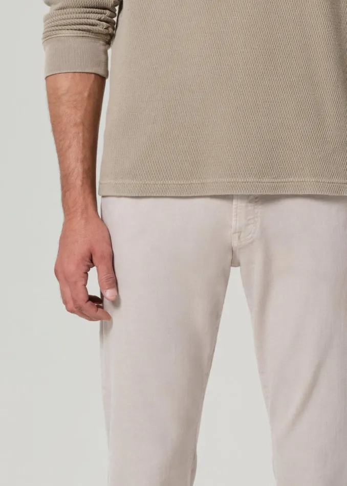 Citizens Of Humanity Adler Slim Soft Weft In Gris Men Pants