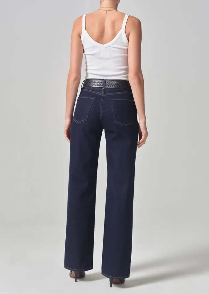Citizens Of Humanity Annina High Rise Wide Leg 33034 In Hudson Women Jeans