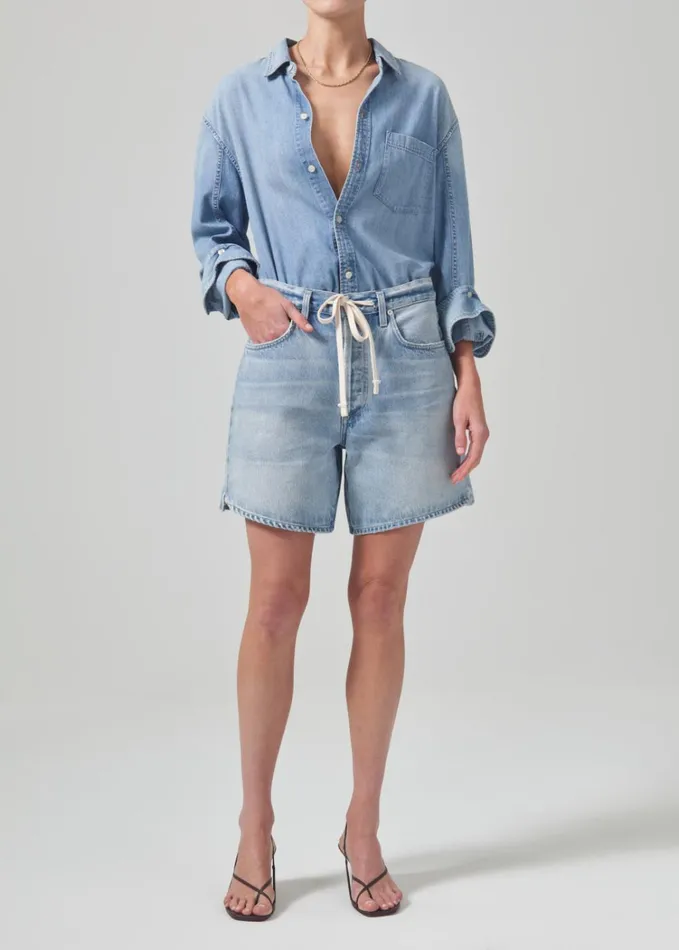 Citizens Of Humanity Brynn Drawstring Short In Jesamyn Women Shorts and Skirts