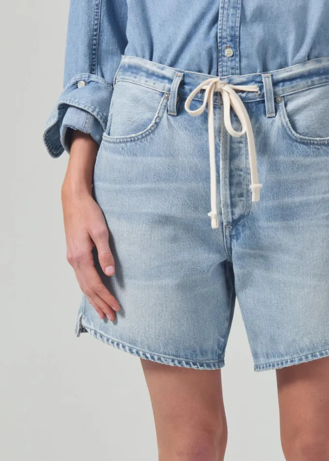 Citizens Of Humanity Brynn Drawstring Short In Jesamyn Women Shorts and Skirts