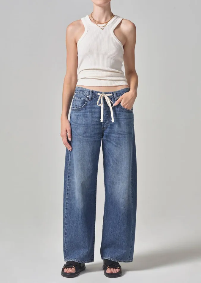 Citizens Of Humanity Brynn Drawstring Trouser In Atlantis Women Jeans