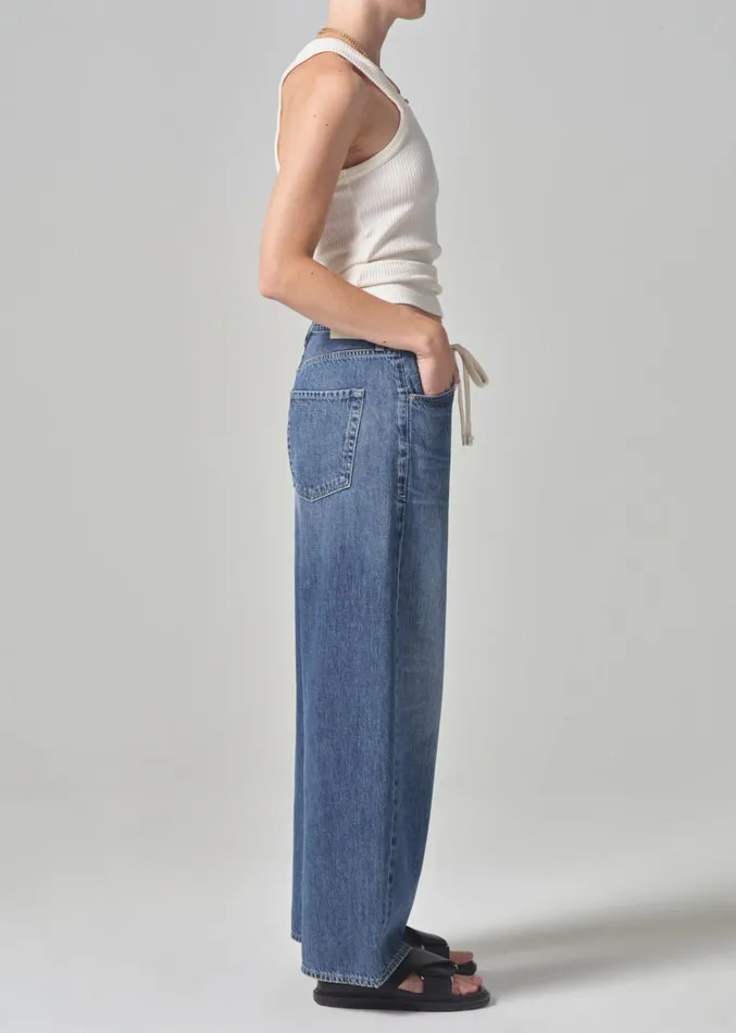 Citizens Of Humanity Brynn Drawstring Trouser In Atlantis Women Jeans
