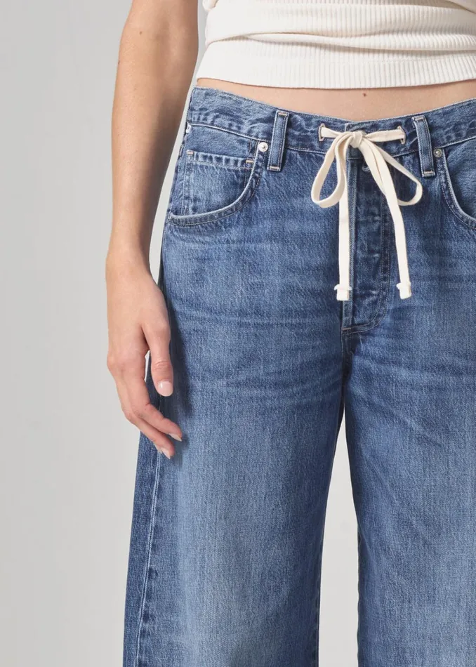Citizens Of Humanity Brynn Drawstring Trouser In Atlantis Women Jeans
