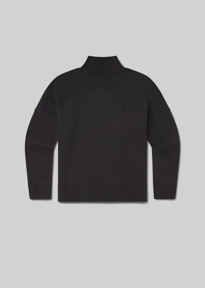 Citizens Of Humanity Cara Turtleneck In Charcoal Women Tops
