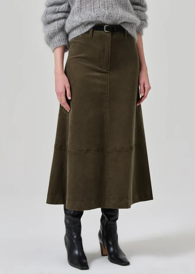 Citizens Of Humanity Cassia Skirt Corduroy In Costes Women Shorts and Skirts