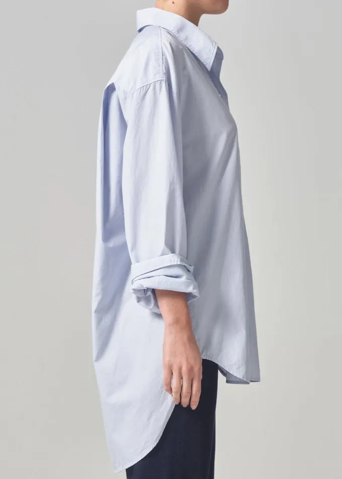 Citizens Of Humanity Cocoon Shirt In Santa Cruz Women Tops